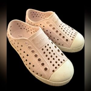 Native Jefferson Slip-On Sneakers in Light Blush